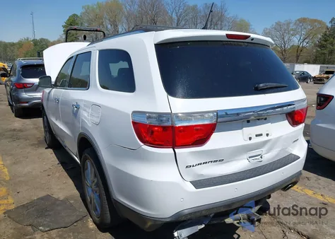 2013 Dodge Durango Crew from USA, damaged, VIN 1C4RDHDG8DC698668